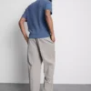 Strukturiertes Strick-Poloshirt