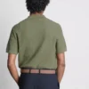 Strukturiertes Strick-Poloshirt Strukturiertes Strick-Poloshirt