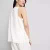 Strukturiertes Tanktop mit seitlichen Bändern Strukturiertes Tanktop mit seitlichen Bändern