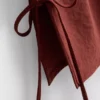 Strukturiertes Tanktop mit seitlichen Bändern Strukturiertes Tanktop mit seitlichen Bändern