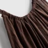 Strukturiertes Trapez-Oberteil mit Neckholder