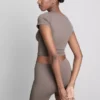 Superweiches Crop-Top mit U-Ausschnitt Superweiches Crop-Top mit U-Ausschnitt