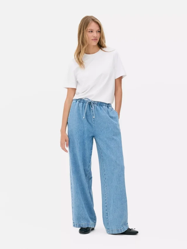 Sweathose im mittleren Bund als Jeans Sweathose im mittleren Bund als Jeans
