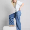 Sweathose im mittleren Bund als Jeans Sweathose im mittleren Bund als Jeans