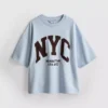 Sweatshirt mit Drop-Sleeves aus baumwollreicher NYC-Kollektion Sweatshirt mit Drop-Sleeves aus baumwollreicher NYC-Kollektion
