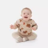 Sweatshirt mit Rundhalsausschnitt und Waldtier-Motiv Sweatshirt mit Rundhalsausschnitt und Waldtier-Motiv