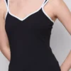 Sweetheart-Tanktop aus baumwollreichem Material