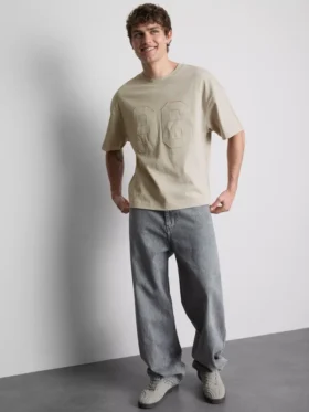 T-Shirt mit Applikation „Number“