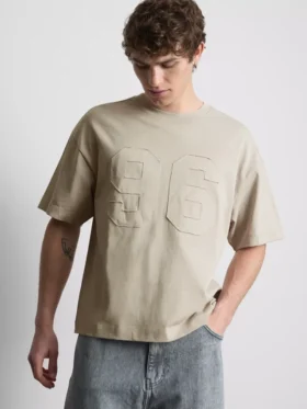 T-Shirt mit Applikation „Number“