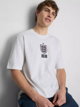 T-Shirt mit England-Wappen
