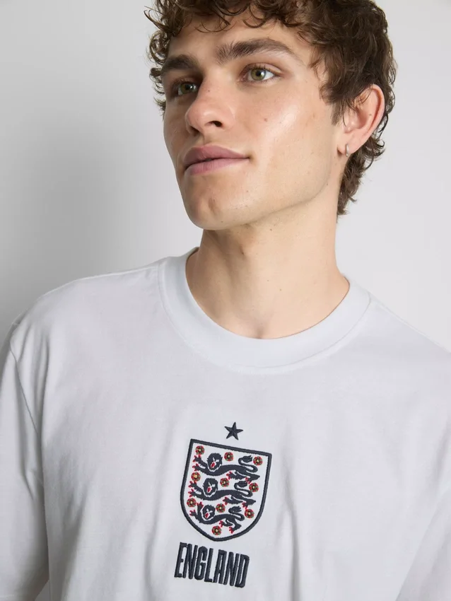 T-Shirt mit England-Wappen T-Shirt mit England-Wappen
