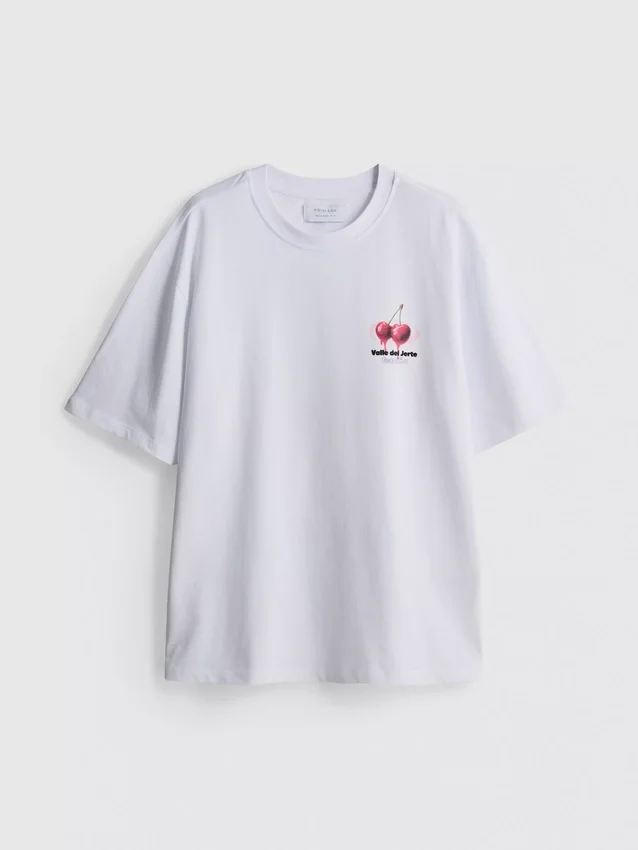 T-Shirt mit Kirschmotiv T-Shirt mit Kirschmotiv