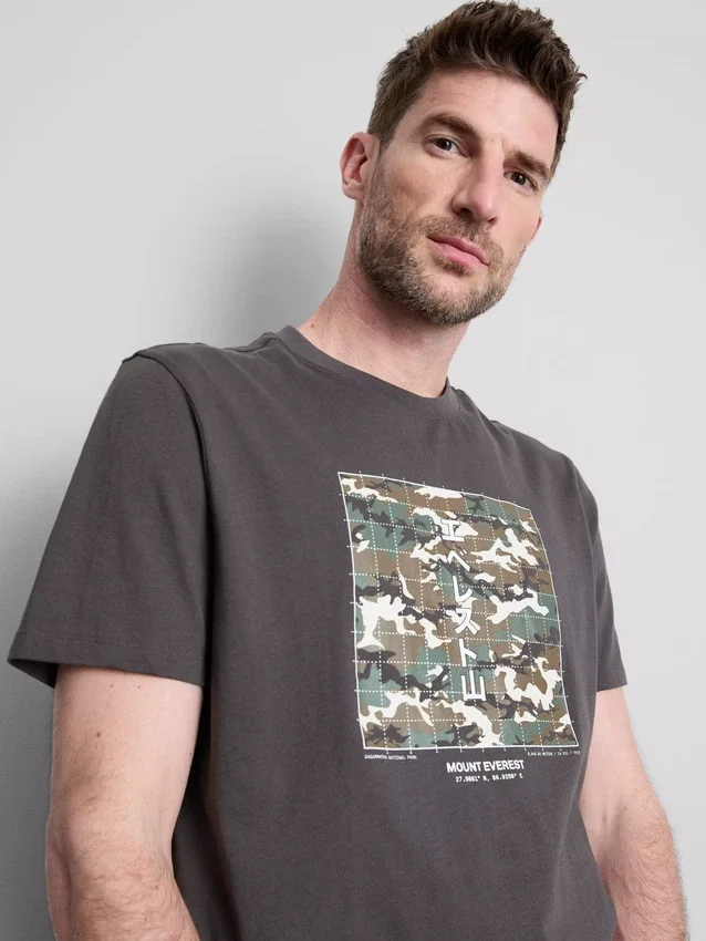T-Shirt mit Mount-Everest-Motiv T-Shirt mit Mount-Everest-Motiv