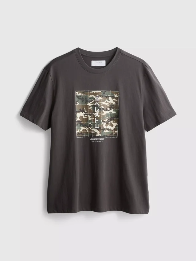 T-Shirt mit Mount-Everest-Motiv T-Shirt mit Mount-Everest-Motiv