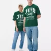 T-Shirt mit New York Jets-Logo T-Shirt mit New York Jets-Logo