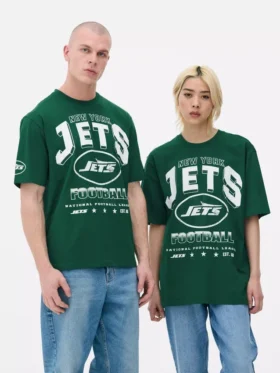 T-Shirt mit New York Jets-Logo
