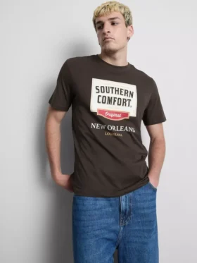 T-Shirt mit „Southern Comfort“-Motiv