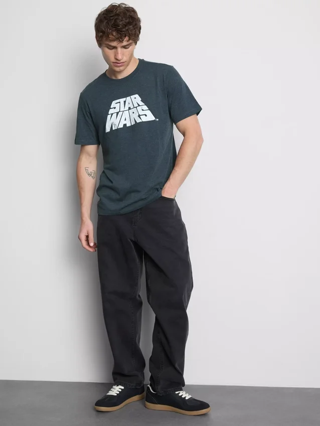T-Shirt mit Star-Wars-Logo T-Shirt mit Star-Wars-Logo
