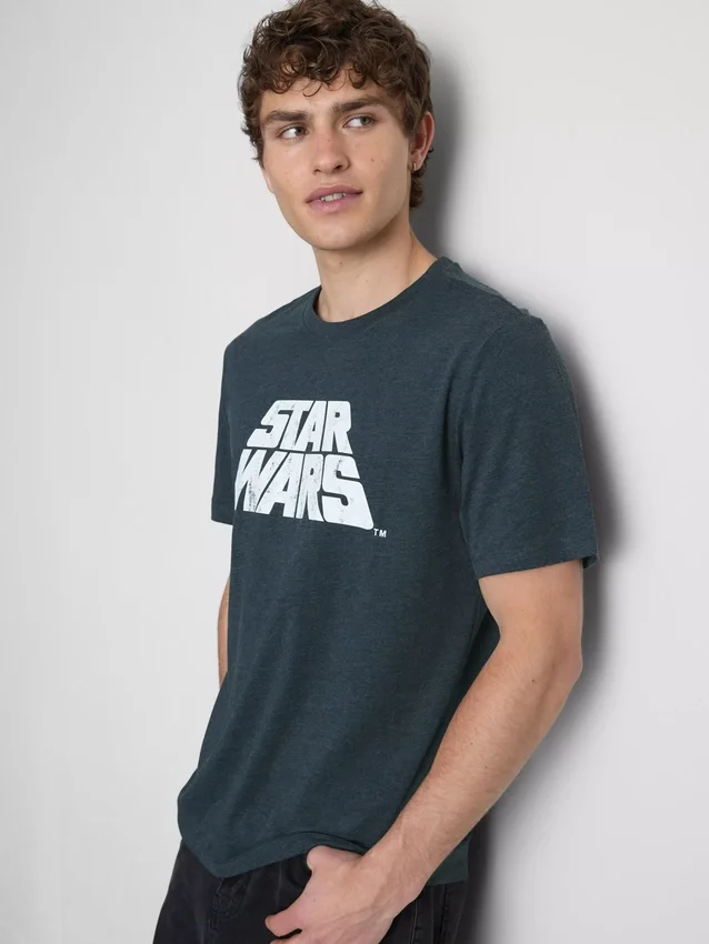 T-Shirt mit Star-Wars-Logo T-Shirt mit Star-Wars-Logo