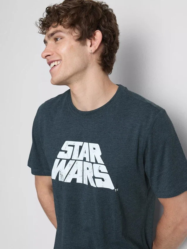T-Shirt mit Star-Wars-Logo T-Shirt mit Star-Wars-Logo
