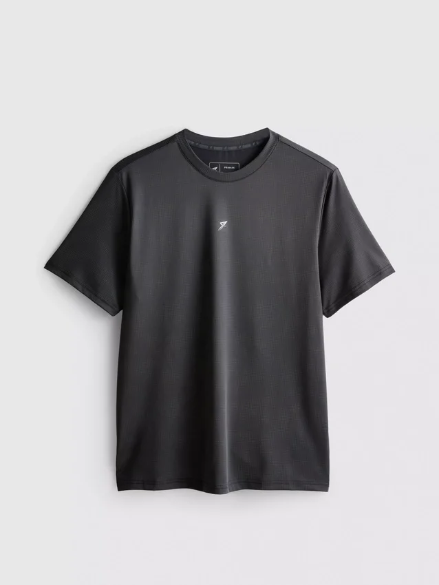T-Shirt mit strukturiertem Muster T-Shirt mit strukturiertem Muster