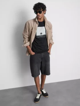 T-Shirt mit Surfer-Motiv