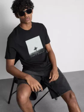 T-Shirt mit Surfer-Motiv