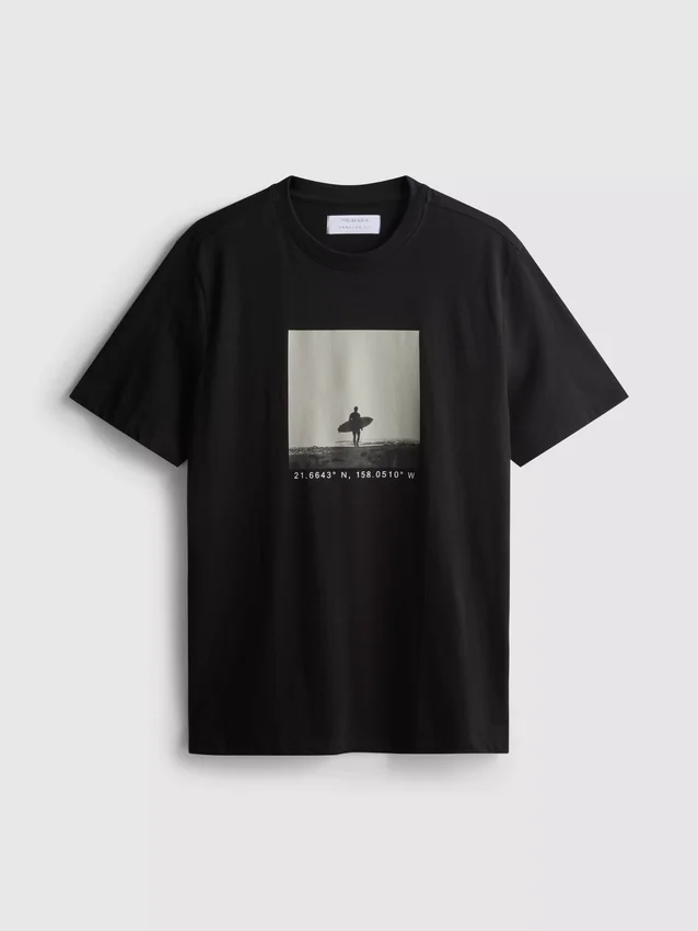 T-Shirt mit Surfer-Motiv T-Shirt mit Surfer-Motiv