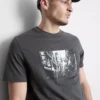 T-Shirt mit Tokyo-Street-Grafik T-Shirt mit Tokyo-Street-Grafik