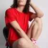 T-Shirt- und Shorts-Schlafanzug T-Shirt- und Shorts-Schlafanzug