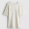 Tailliertes, schweres T-Shirt Tailliertes, schweres T-Shirt
