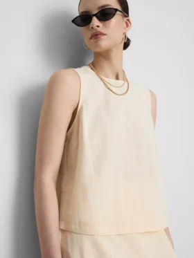 Tanktop aus Baumwollmischung