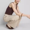 Tanktop mit quadratischem Ausschnitt