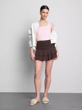 Tanktop mit quadratischem Ausschnitt