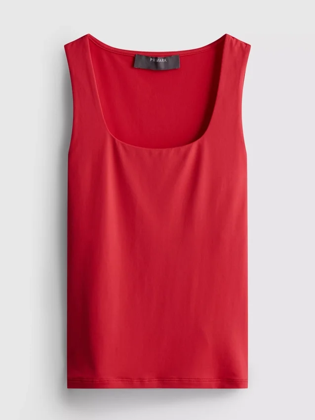 Tanktop mit quadratischem Ausschnitt Tanktop mit quadratischem Ausschnitt