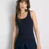 Tanktop mit U-Ausschnitt Tanktop mit U-Ausschnitt