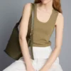 Tanktop mit U-Ausschnitt und Racerback Tanktop mit U-Ausschnitt und Racerback