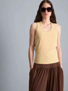 Tanktop mit U-Ausschnitt und Racerback