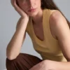 Tanktop mit U-Ausschnitt und Racerback Tanktop mit U-Ausschnitt und Racerback