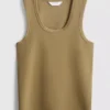 Tanktop mit U-Ausschnitt und Racerback Tanktop mit U-Ausschnitt und Racerback