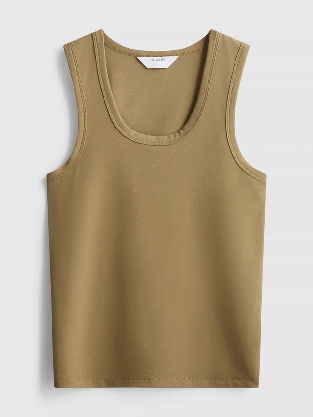 Tanktop mit U-Ausschnitt und Racerback Tanktop mit U-Ausschnitt und Racerback