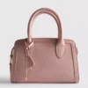 Tasche mit Krokodil-Optik