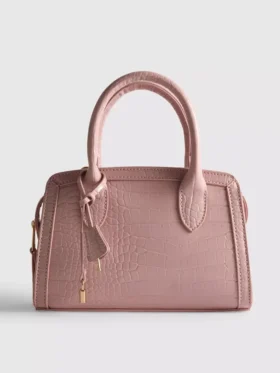 Tasche mit Krokodil-Optik
