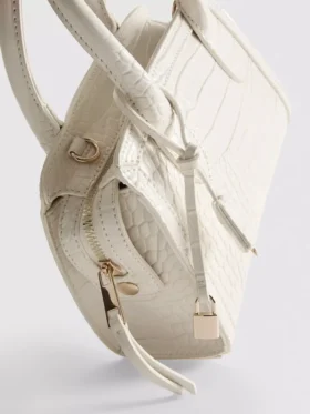 Tasche mit Krokodil-Optik