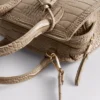 Tasche mit Krokodil-Optik