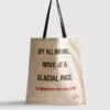 „The Devil Wears Prada“-Canvas-Slogan-Tasche „The Devil Wears Prada“-Canvas-Slogan-Tasche