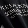 „The Devil Wears Prada“-Shorty-Schlafanzug mit Slogan „The Devil Wears Prada“-Shorty-Schlafanzug mit Slogan