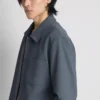The Edit Jacke mit Piqué-Kragen The Edit Jacke mit Piqué-Kragen