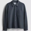 The Edit Jacke mit Piqué-Kragen The Edit Jacke mit Piqué-Kragen
