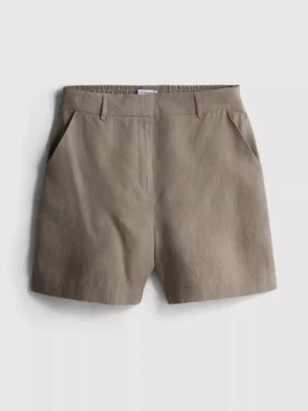 The Edit Leinen-Klassiker-Shorts